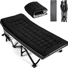 Cama Dobrável Premium com Colchão Amovível