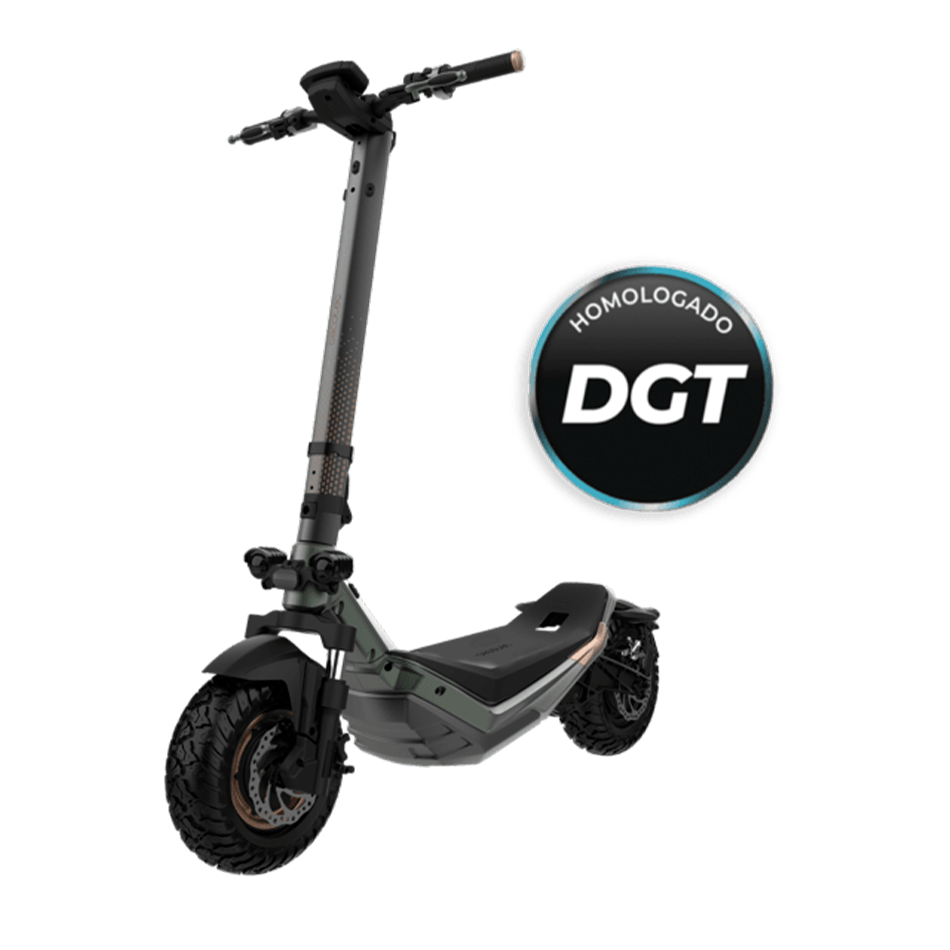 Trotinete elétrica Bongo Z85 — 2200 W, 85 km de autonomia, rodas 10,5”, dupla suspensão.