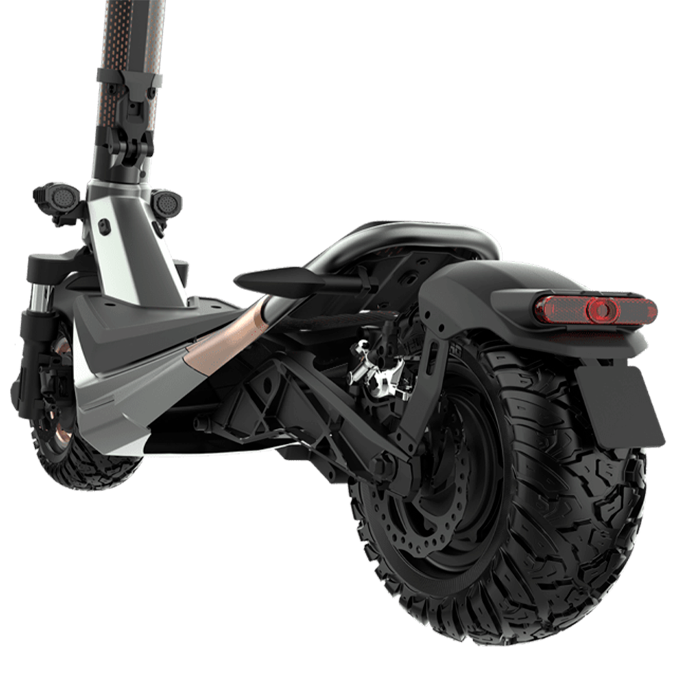 Trotinete elétrica Bongo Z85 — 2200 W, 85 km de autonomia, rodas 10,5”, dupla suspensão.