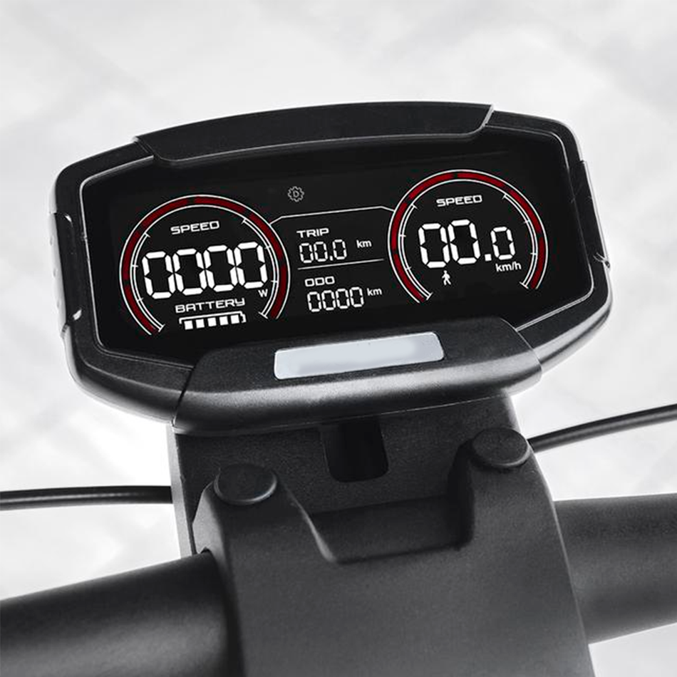 Trotinete elétrica Bongo Z85 — 2200 W, 85 km de autonomia, rodas 10,5”, dupla suspensão.